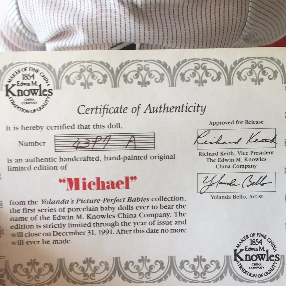 Vintage Ashton Drake “MICHAEL”